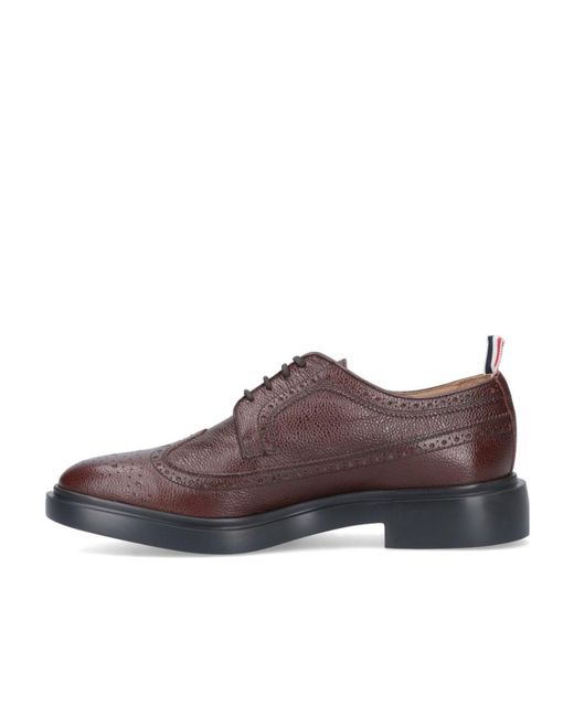 Thom Browne Brown Scarpe Lace-Up Derby Shoes for men
