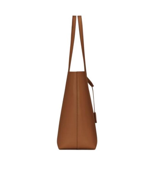 Saint Laurent Brown Shopping Bag E/W