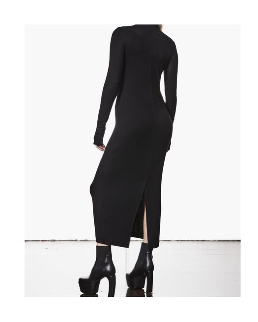 Thom Krom Black Long-Sleeved Dress