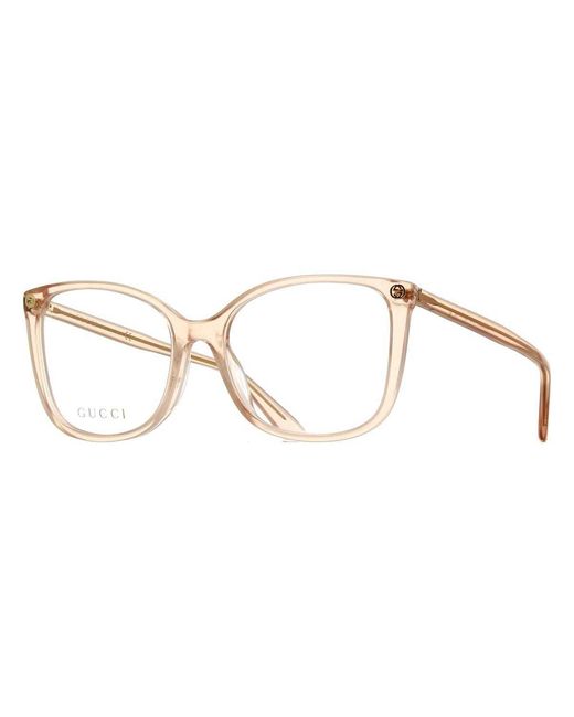 Gucci Black Eyewear Gg0026O Rectangular Glasses And Frames