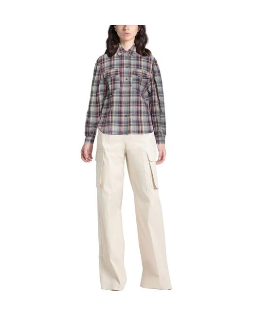 Isabel Marant Gray Patterned Shirts