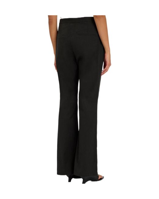 Vince Black Stretch Cotton Pants