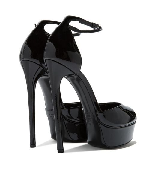 Casadei Black Flora Pumps