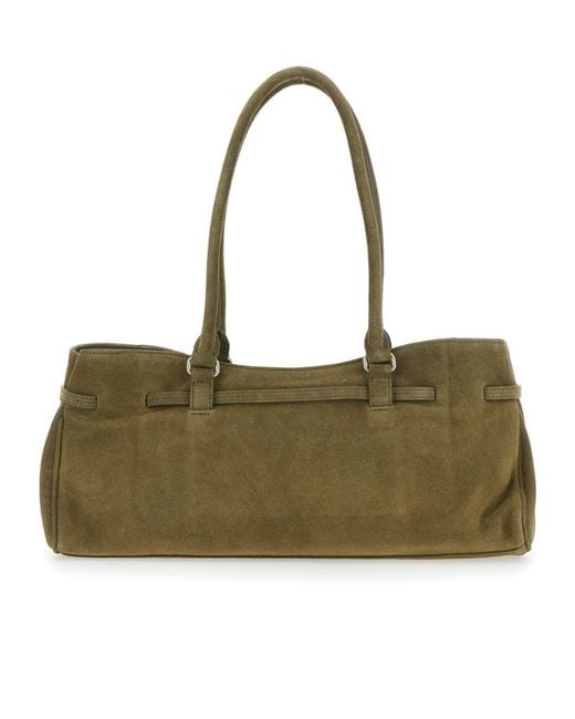 MARGE SHERWOOD Green Soft Grandma Shoulder Bag