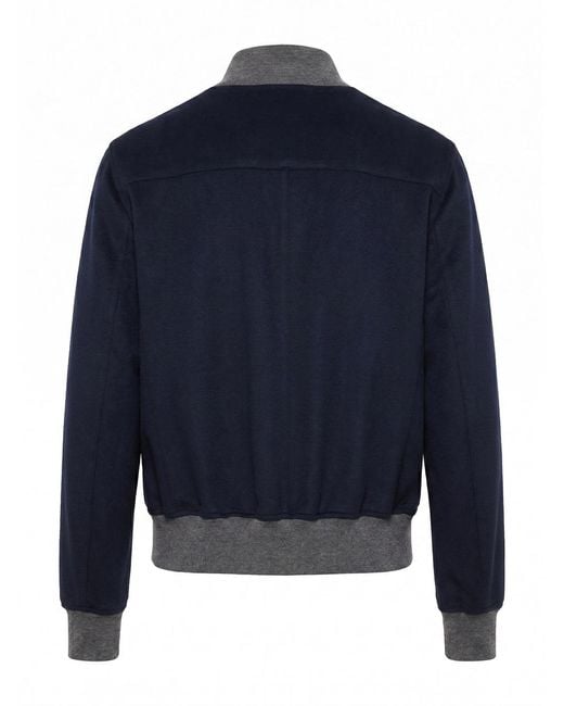 Brunello Cucinelli Blue Jacket for men