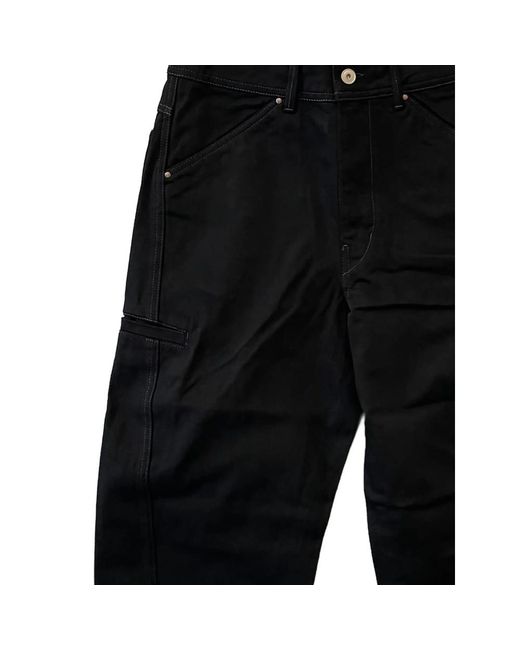 Lemaire Black Twisted Tapered-Leg Trousers for men