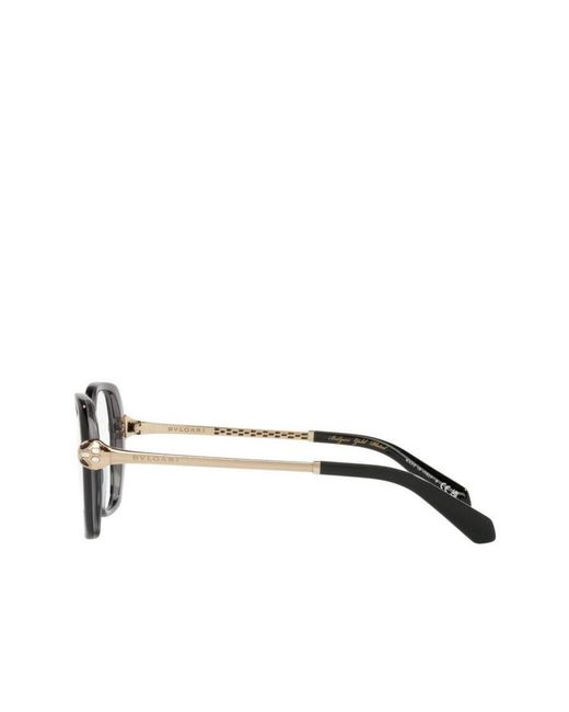 BVLGARI White Logo Flat Mirror