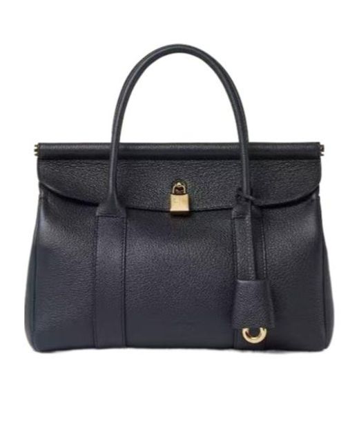Loro Piana Black Loom Bag L25 Handbag