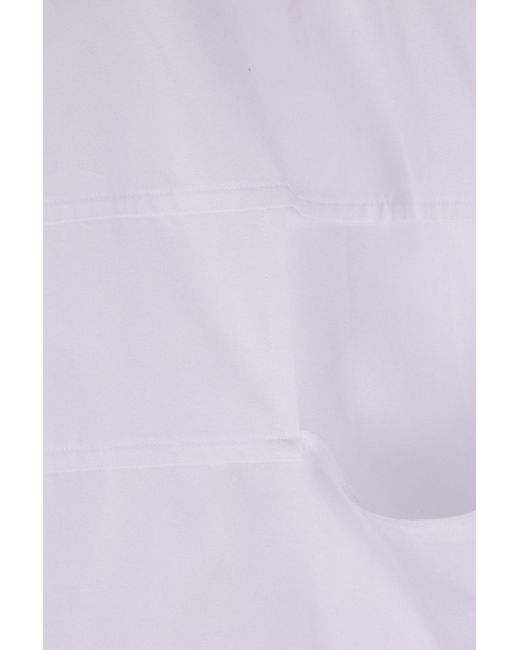 Comme des Garçons White Long Sleeve Shirt for men