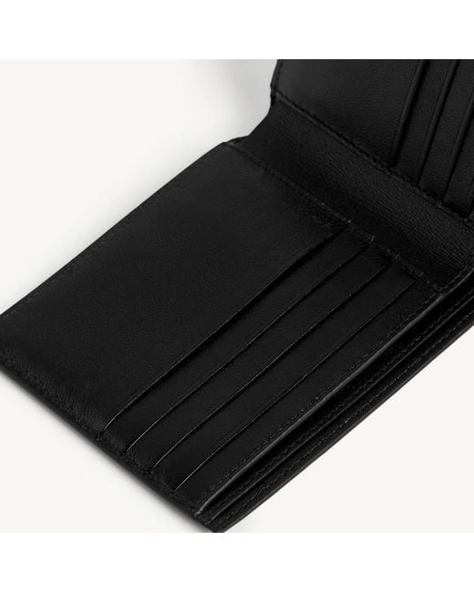 Balenciaga Black Cash Square Bi-Fold Wallet for men