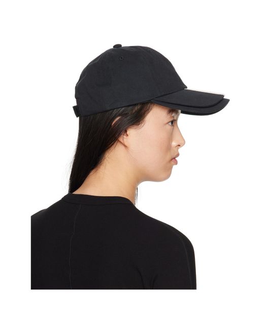 Y-3 Blue Striped Cap for men