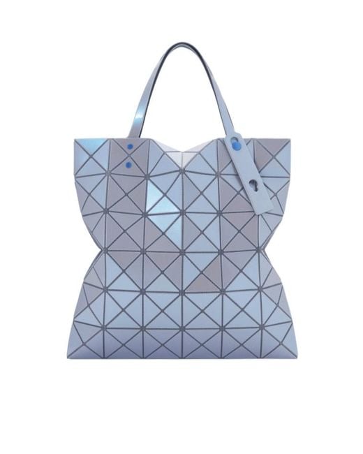Issey Miyake Blue Double-Handle Handbag