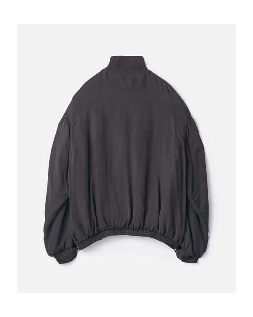 Ssstein Gray Vintage Effect Bomber Jacket for men