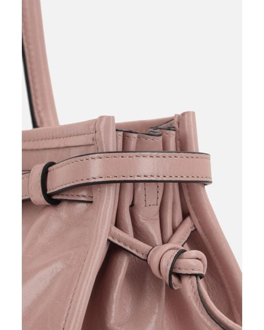 Prada Pink Bonnie Medium Leather Handbag