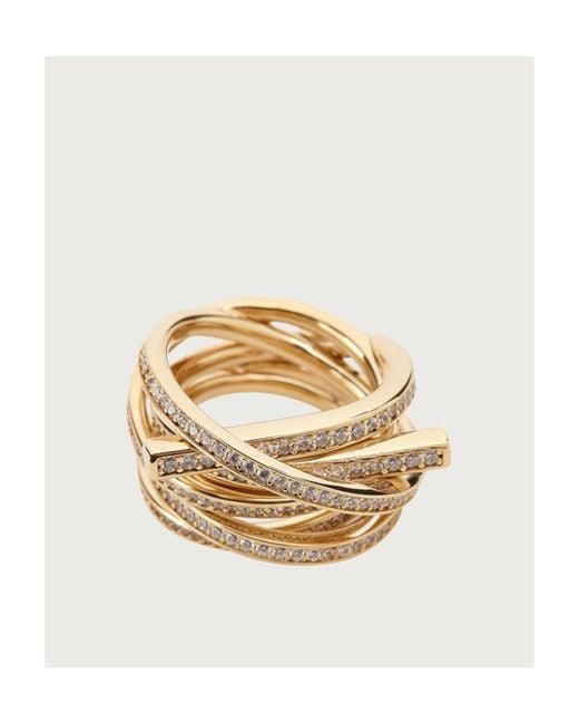 Ferragamo Natural Asymmetrical Ring