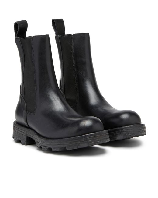 DIESEL Black D-Hammer Ch W Ankle Boots