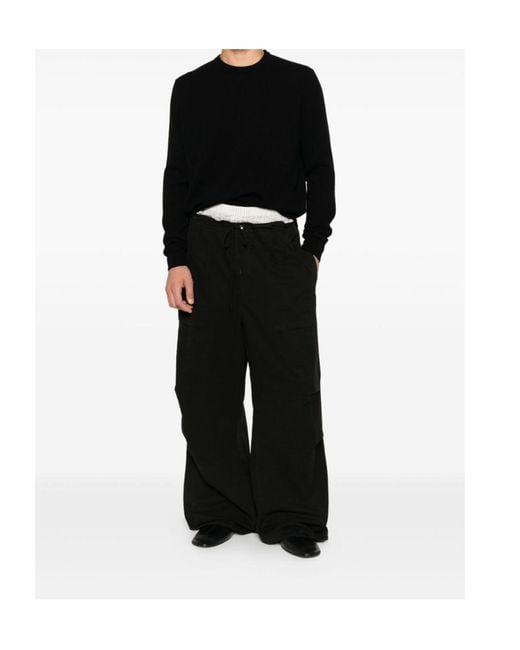Entire studios Black Long-Sleeved Jumper for men