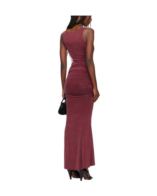 Vivienne Westwood Red Cowl-Neck Maxi Dress
