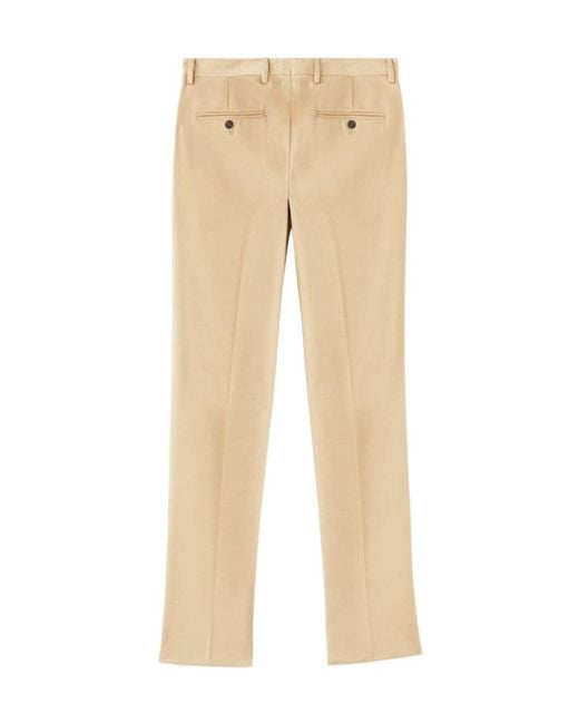 Loro Piana Natural Jarno Belt-Loop Trousers for men