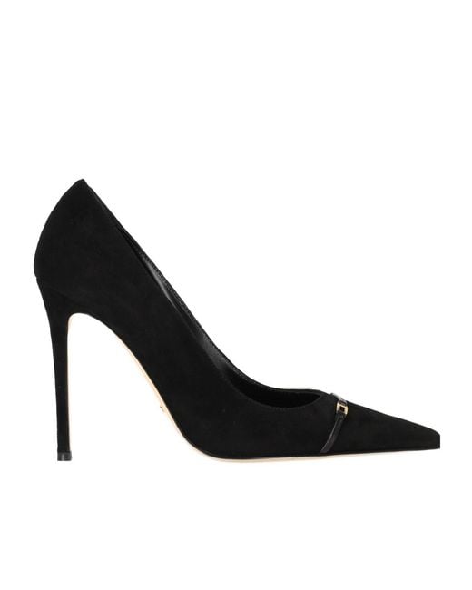 Elisabetta Franchi Black Pointed-Toe High Heels