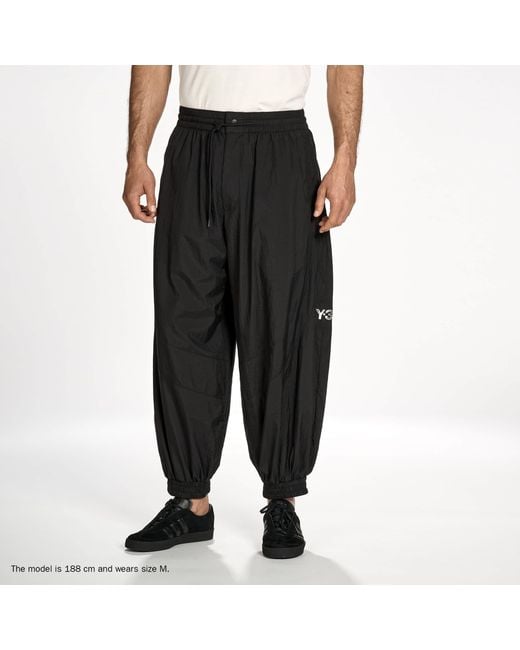 Y-3 Black Slim-Fitting Sport Pants for men