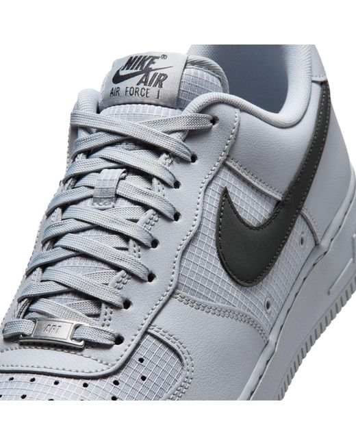 Nike Gray Patchwork Sneakers for men