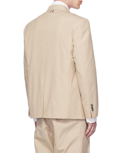 Thom Browne Brown Single-Breasted Tailored Blazer for men
