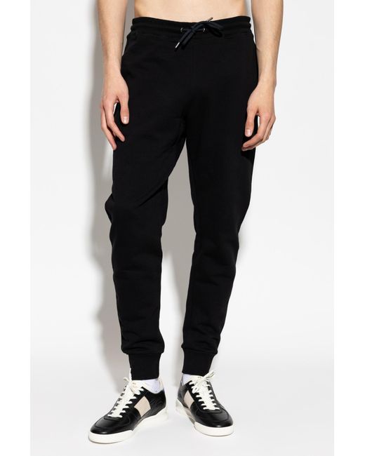 Paul Smith Black Ps Paul Smith Zebra Patch Joggers for men