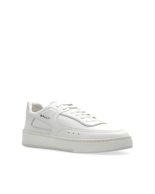 Bally White Rudys Low-Top Sneakers for men