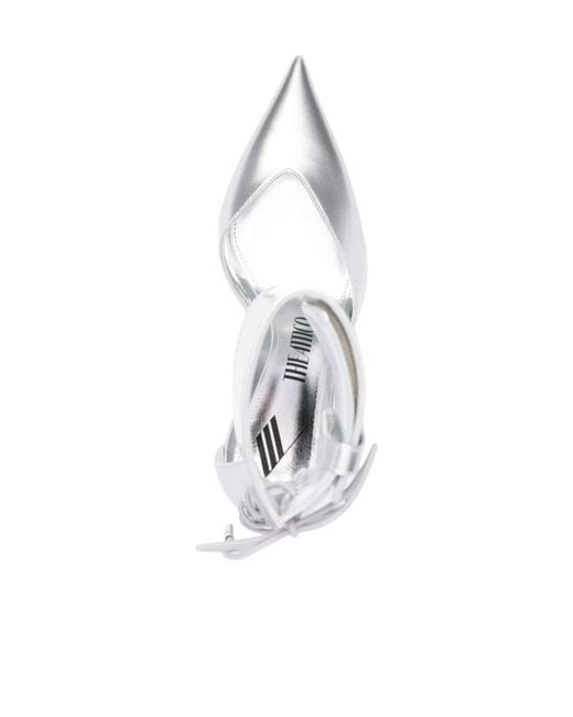 The Attico White Morgan 105Mm Pumps