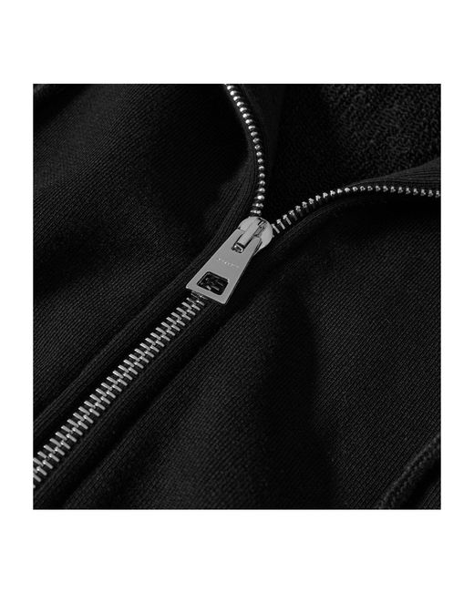 Givenchy Black Versatile Zip-Up Hoodie for men