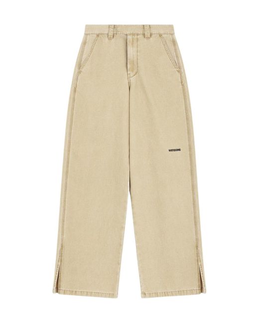 we11done Natural Belt-Loop Casual Pants