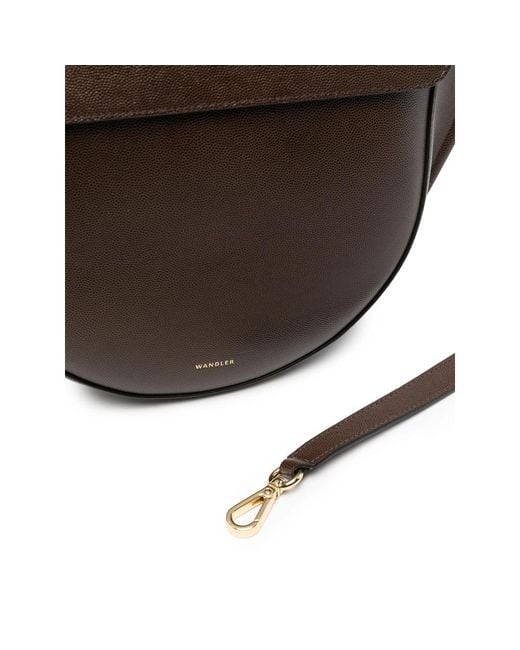 Wandler Brown Flap Handbag