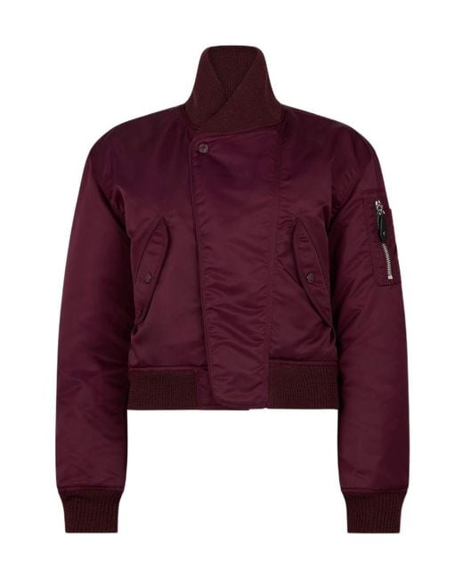DSquared² Red Aviator Wash 80's Kiodo Bomber