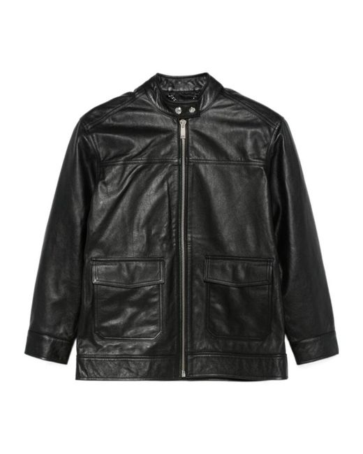 Anine Bing Black Leather Jacket