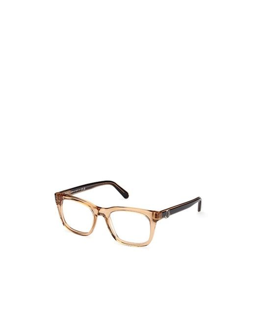 Moncler Metallic Eyewear Wayfarer Frame Glasses for men