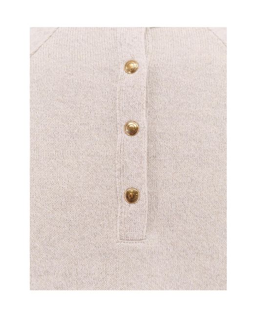 Loro Piana Natural Brienno Crewneck Sweatshirt