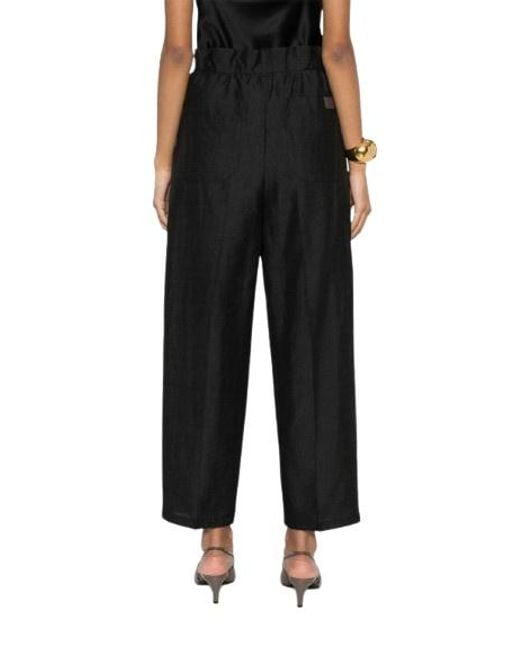 Max Mara Black Efedra Trousers