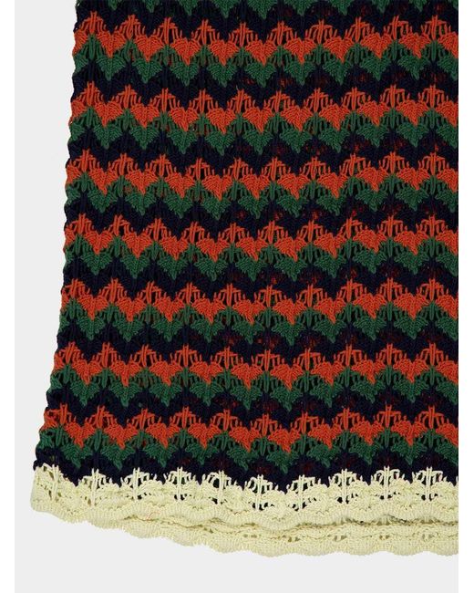 LaDoubleJ Multicolor Perry Knit Midi Dress