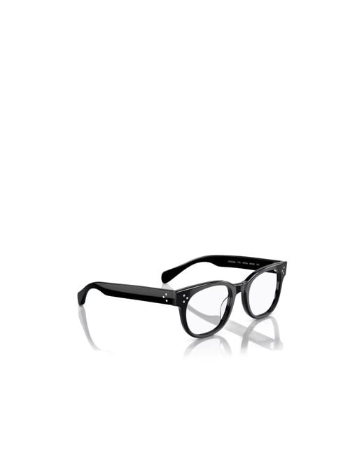 Oliver Peoples White Afton Glasses for men