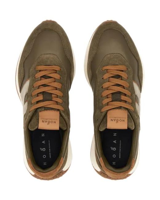 Hogan Brown H601 Low-Top Sneakers for men