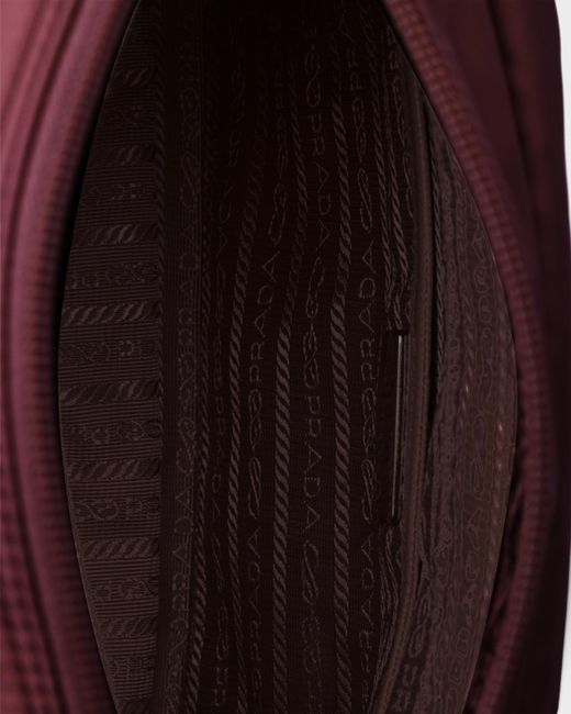 Prada Purple Re-Nylon Shoulder Bag
