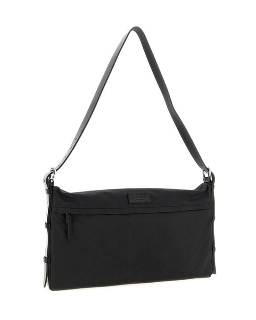 Lemaire Black Trench Pocket Small Shoulder Bag for men