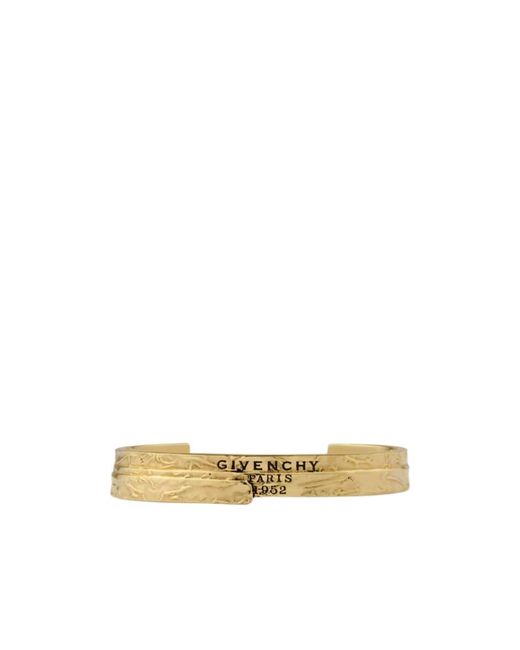 Givenchy Metallic Tape Cuff Bracelet