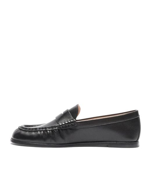 Stuart Weitzman Black Spencer Oafer
