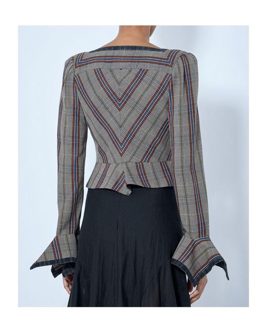 Vivienne Westwood Gray Judy Blazer