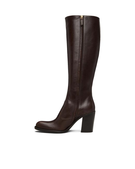 Chloé Brown Phoenix High-Heeled Boots