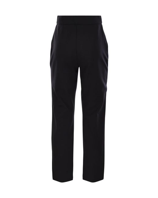Max Mara Black Orlanda High-Waist Slim Fit Trousers