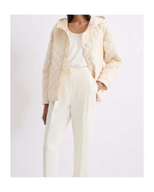 Marella Natural Quilted Down Jacket