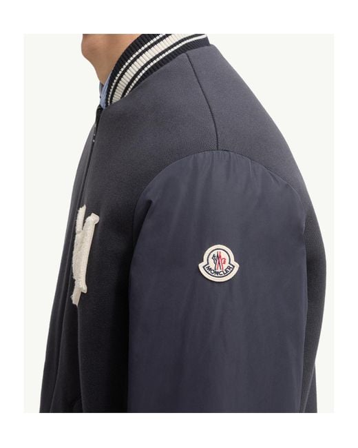 Moncler Blue Vennes Reversible Jacket for men